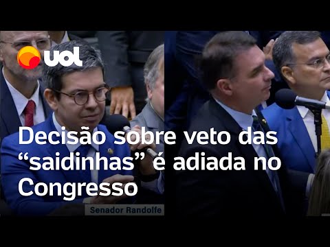 Vetos de Lula: Decisão sobre ‘saidinhas’ é adiada após acordo entre governo e oposição