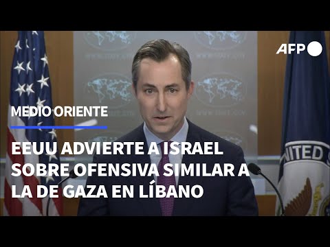 EEUU advierte a Israel contra una ofensiva similar a la de Gaza en Líbano | AFP