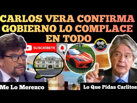 CARLOS VERA CONFIRMA GOBIERNO DE LASSO LO COMPLACE EN TODO LO QUE PIDE RFE TV