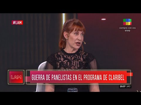 Guerra de panelistas en el programa de Claribel Medina