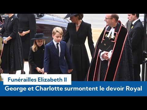 Funérailles Elizabeth II : George et Charlotte s’effondrent dans les bras de Kate Middleton