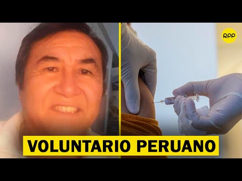 Voluntario peruano en Argentina recibió la última dosis de candidata a vacuna contra la COVID-19