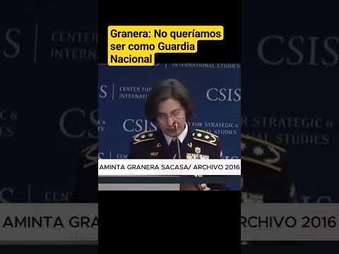 Aminta Granera: Policía no quería ser como Guardia Nacional de dictadura de Somoza