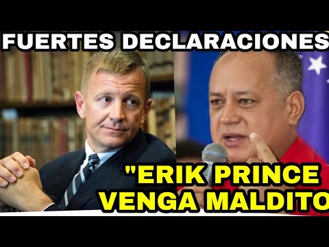 URGENTE! DIOSDADO CABELLO AMENAZA A ERIK PRINCE LO OBLIGA A ENTRAR A SUELO VENEZOLANO CON SU GENTE