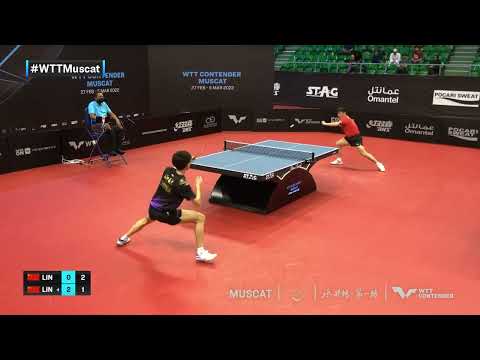 Table Tennis 🥍 Lin Shidong vs Lin Gaoyuan | MS | WTT Contender Muscat 2022 (QF)