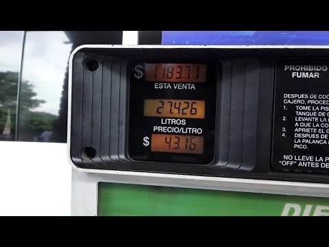 Gobierno de Nicaragua mantiene congelados los precios de combustibles y gas para cocinar