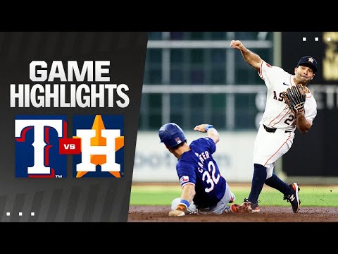 Rangers vs. Astros Game Highlights (4/13/24) | MLB Highlights