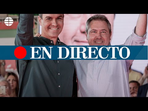 DIRECTO ANDALUCÍA | Pedro Sánchez acompaña a Juan Espadas en un acto en Almería