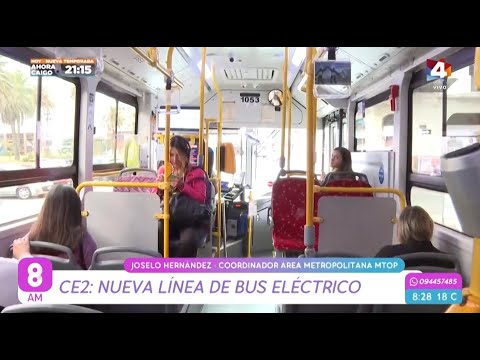 8AM - Nueva línea de bus eléctrico