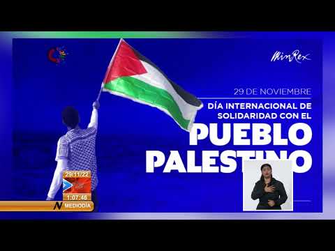 Cuba reafirma su apoyo a la causa Palestina