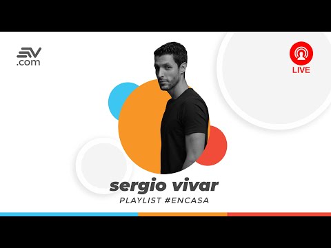 Sergio Vivar canta para PlayList #EnCasa