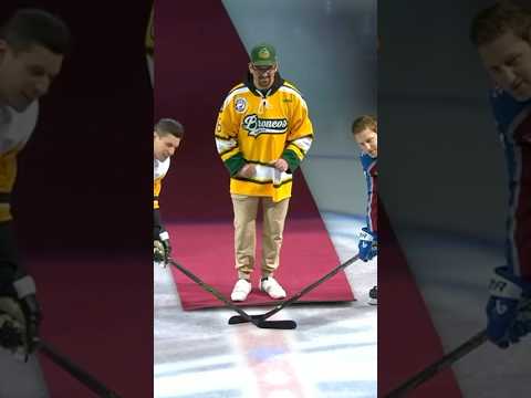 This Puck Drop Means Everything ❤️