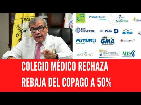 COLEGIO MÉDICO RECHAZA REBAJA DEL COPAGO A 50%