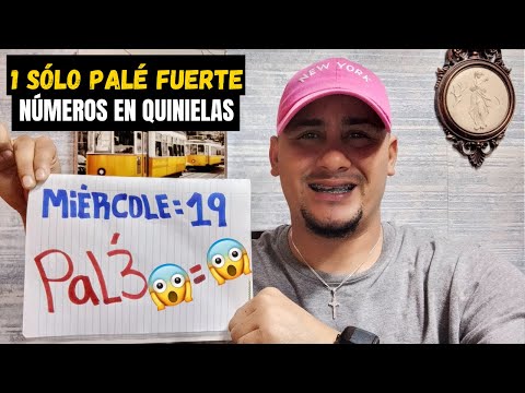 1 SÓLO PALÉ FUERTE  MIÉRCOLES 19 DE JUNIO 2024  NÚMEROS EN QUINIELAS Código 75vBARREL