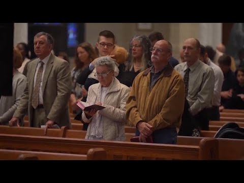 Parishioners in Maine gather to pray, reflect after shooting