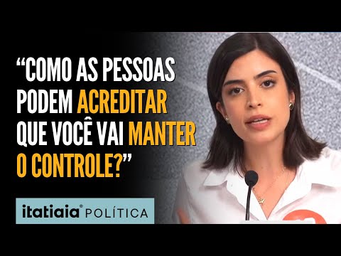 TABATA AMARAL QUESTIONA BOULOS POR VOTO SOBRE ARCABOUÇO FISCAL, QUE REAGE: ESTAMOS DO MESMO LADO