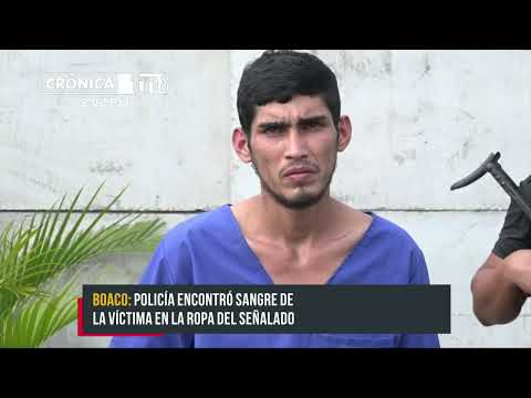Policía Nacional en Boaco captura a presunto autor de homicidio - Nicaragua