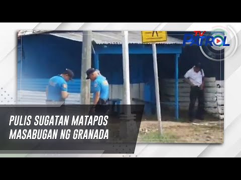 Pulis sugatan matapos masabugan ng granada | TV Patrol