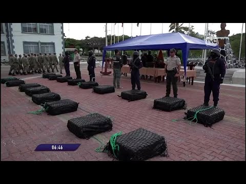 Galápagos: decomisaron más de una tonelada de droga que tenía como destino México