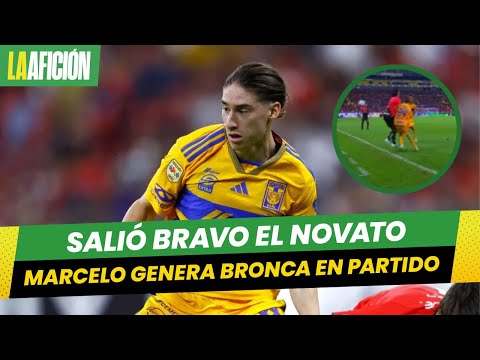 Marcelo Flores arma la bronca en su debut con Tigres; así reventó a Abella