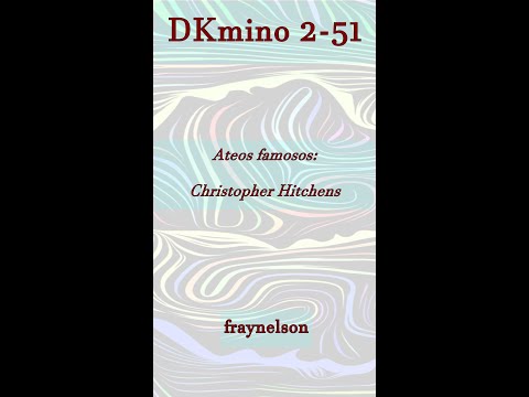 DK2-51 Ateos famosos: Christopher Hitchens