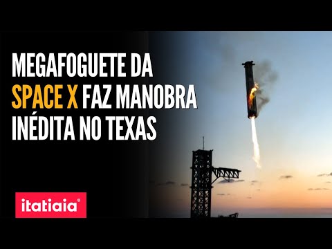 SPACE X DE ELON MUSK FAZ MANOBRA INÉDITA E COMPLETA SEGUNDO VÔO DE SUCESSO