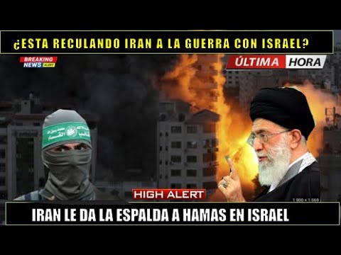 URGENTE! Iran le da la espalda a Hamas en Israel