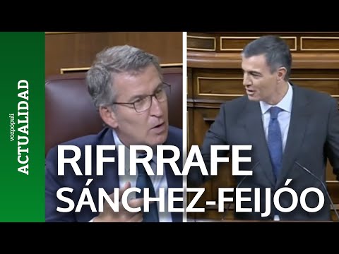 Rifirrafe entre Sánchez y Feijóo en el Congreso: ¿Cómo?