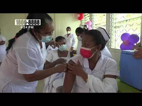 Vacunan a embarazadas, puérperas y lactantes de Carazo - Nicaragua