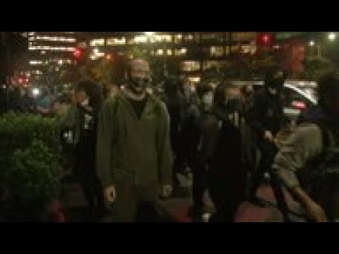 BLM march in Seattle as elex votes counted nationwide