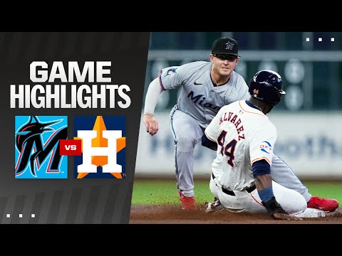 Marlins vs. Astros Game Highlights (7/10/24) | MLB Highlights