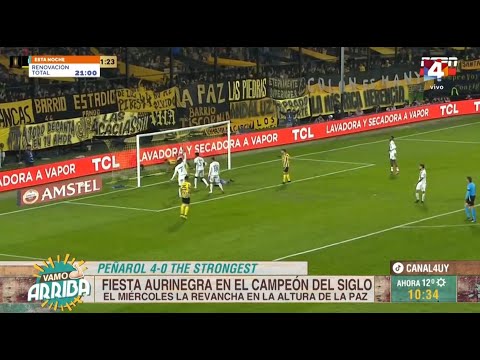 Vamo Arriba - Ecos de la goleada de Peñarol por Libertadores