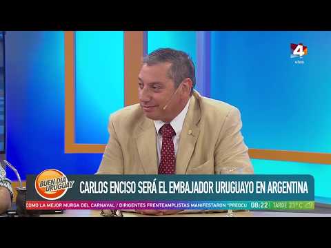 Buen día Uruguay - Carlos Enciso será el embajador uruguayo en Argentina