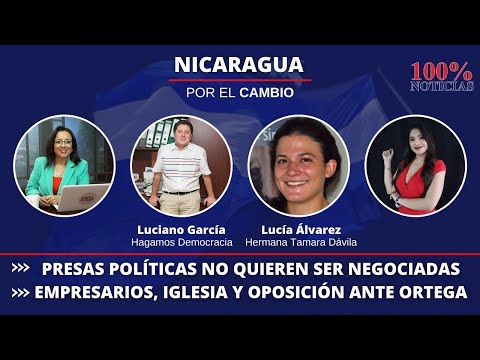 Presas políticas no quieren ser negociadas | Empresarios, Iglesia y oposición ante Ortega