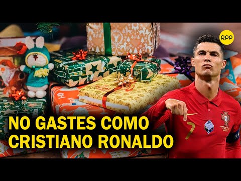 Cómo ahorrar en las compras navideñas: A veces pensamos que tenemos el sueldo de Cristiano Ronaldo