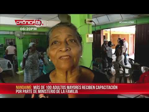 Enseñan cómo prevenir el coronavirus a los adultos mayores de Nandaime  – Nicaragua