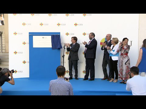 El alcalde de Madrid inaugura el nuevo edificio de la Universidad CEU San Pablo