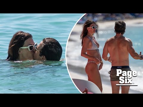 Shredded Mark Wahlberg and bikini-clad wife Rhea Durham pack on PDA during Barbados vacation