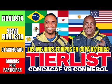 CONCACAF VS CONMEBOL COPA AMÉRICA 2024 LA MEJOR Y LA PEOR SELECCIÓN |