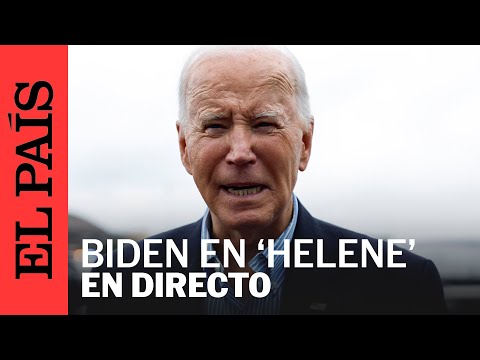 DIRECTO | Joe Biden visita la zona del huracán 'Helene' en Carolina del Norte | EL PAÍS