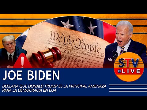 JOE BIDEN DECLARA QUE DONALD TRUMP ES LA PRINCIPAL AMENAZA PARA LA DEMOCRACIA EN EUA