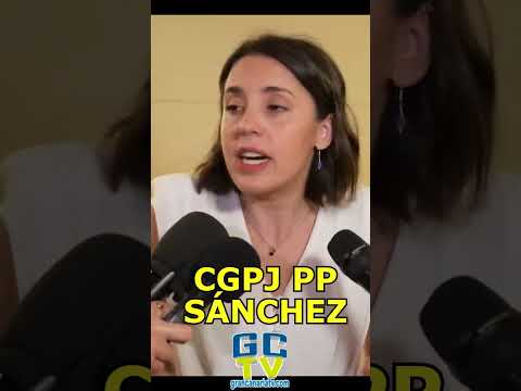 Renovar el CGPJ sin el PP Irene Montero (Unidas Podemos)