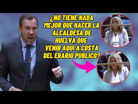 PENOSO NUMERITO del PP en Senado: PUENTE ENFURECE contra la Alcaldesa de Huelva: ¡VERGÜENZA!