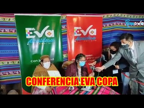 EVA COPA AGRADECIÓ EL APOYO DEL PUEBLO POR DARLE LA CONFIANZA EN LA CIUDAD DEL ALTO...
