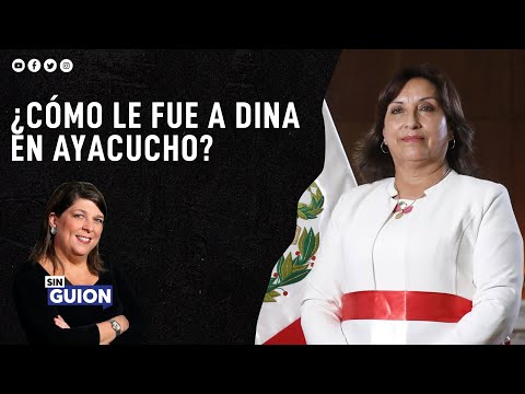 Rosa María Palacios sobre llegada de Dina a Ayacucho: Había más policías que gente