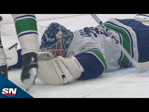 Canucks Thatcher Demko Absolutely Robs Leon Draisaitl At The Doorstep