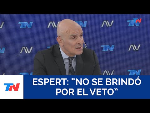 José Luis Espert: No se brindó por el veto