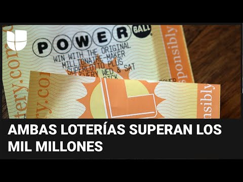 Fiebre de lotería en EEUU: los millonarios premios que acumulan el Powerball y el Mega Millions