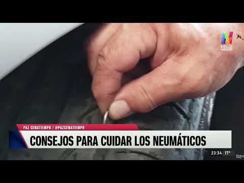 Cuáles son las tres señales que indican que hay que cambiar los neumáticos del auto