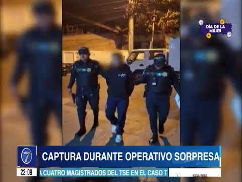 Extorsionista capturado en zona 7 de San Miguel Petapa